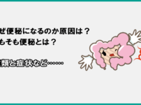なぜ便秘になるのか？そもそも便秘とは？